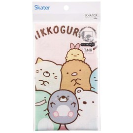 Skater KB4-A Lunch Cloth, 16.9 x 16.9 inches (43 x 43 cm), Sumikko Gurashi, Mole House, Made in Japan