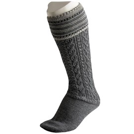 Stockerpoint Men's Robert Costume Stockings, charcoal, 43 - 46