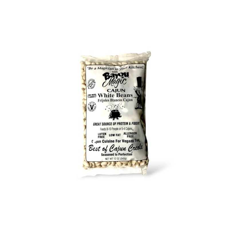 Bayou Magic Cajun White Beans (Pack of 6)