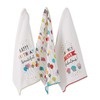 DII Happy Birthday Confetti Collection, Dishtowel Set