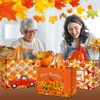 Sweetude 24 Pcs Thanksgiving Gift Bags with Handles 13 Inch
