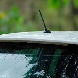 7,8 Inch Fiber Reinforced Antenna Stainless Steel Spring, Safe for Washing, High Durability, Strong Signal Strength Pickup Truck Auto SUV Roof for Fender Radio FM/AM Signal