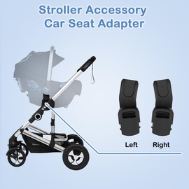 TODEFULL Stroller Car Seat Adapter, Car Seats for Fast and Secure Attachment to TODEFULL Stroller Only, Compatible with Maxi-COSI and Nuna Specific Models, 1 Set