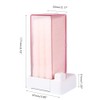Automatic Cotton Pad Dispenser Press Out Makeup Cotton Holder Dispenser