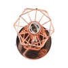 Swing Arm Wall Lamp 350 Degree Rotary Cage Shade Iron