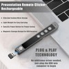 AMERTEER Wireless Presenter Remote – Presentation Clicker with 2.4GHz RF