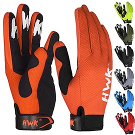 HWK Guantes de motocicleta para hombres y mujeres para motocross, manejo tctico, ciclismo, motocicleta, carreras, guantes multiusos                   