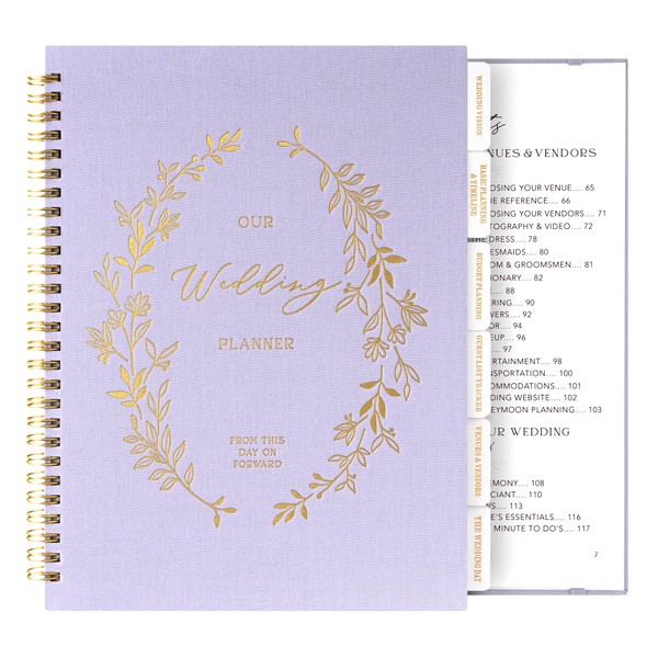 Wedding Planner Book and Organizer for Bride – Bridal Planner
