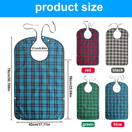 Nizirioo Adult Bib, 4 pieces.