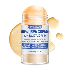 CHANGARLOAD Urea Cream 60 Percent For Feet Maximum Strength - Intensive Repair Dry Cracked Skin, Urea Cream For Feet, Foot Cream For Dry Cracked Heels, 1 Pcs - 1.41 Oz