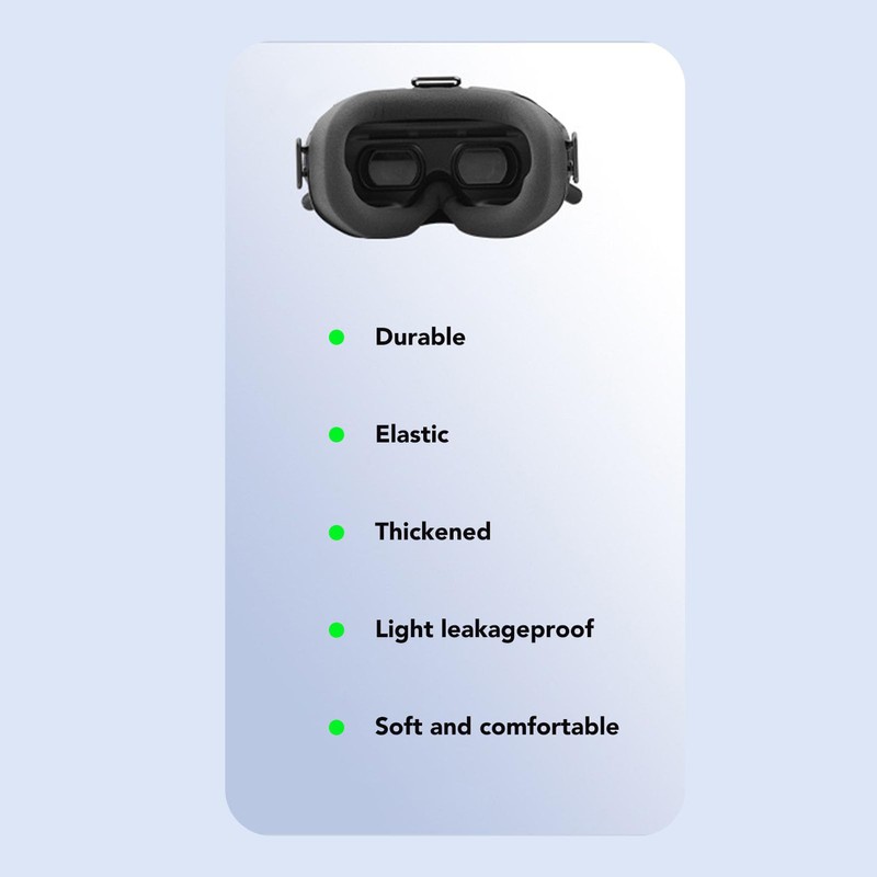 Alomejor BTG Foam Padding for FPV Goggles V2 with Soft