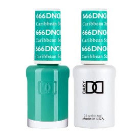 DND Matching Polish Set Gel & Lacquer 666 Caribbean Sea
