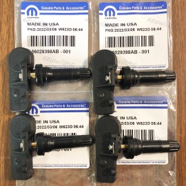 OEM Brand-New 4PCS Tire Pressure Sensor TPMS OE 56029398AB Dodge Chrysler Jeep RAM