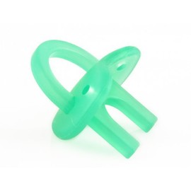 Molar Muncher Infant Baby Toddler Hands Free Teether by eZtotZ - Non Toxic Soothing Silicone - BPA Free - Made in USA - Soothes Entire Gum Line For 6 Months+ Teething