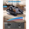 Under Desk Ellipse Machine,Motorized Ellipse Leg Exerciser for Seniors Fully