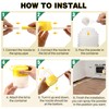 Diatomaceous Earth Powder Duster with 12" to 36" Adjustable Extension