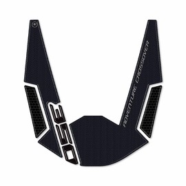 labelbike - 3D Resin Motorbike Sticker Decoration and Protection Mudguard compatible with Honda ADV350 2022-2025