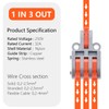 XALXMAW 18Pcs Lever Wire Connectors, 1 in 3 Out DIY