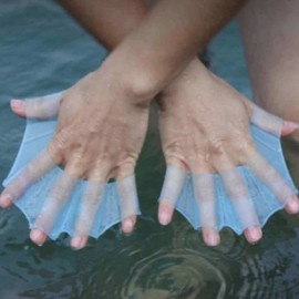 M Swimming fins, duck fins, snorkeling accessories, water play fins, flippers / M 수영물갈퀴 오리손물갈퀴 스노쿨링보조용품 물놀이물갈퀴 오리발물갈퀴