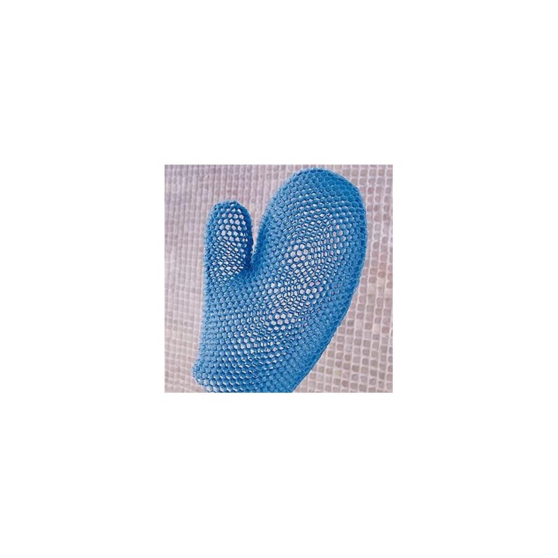 Esponja Exfoliante Corporal y Facial Supracor Spa Bath Mitt Azul