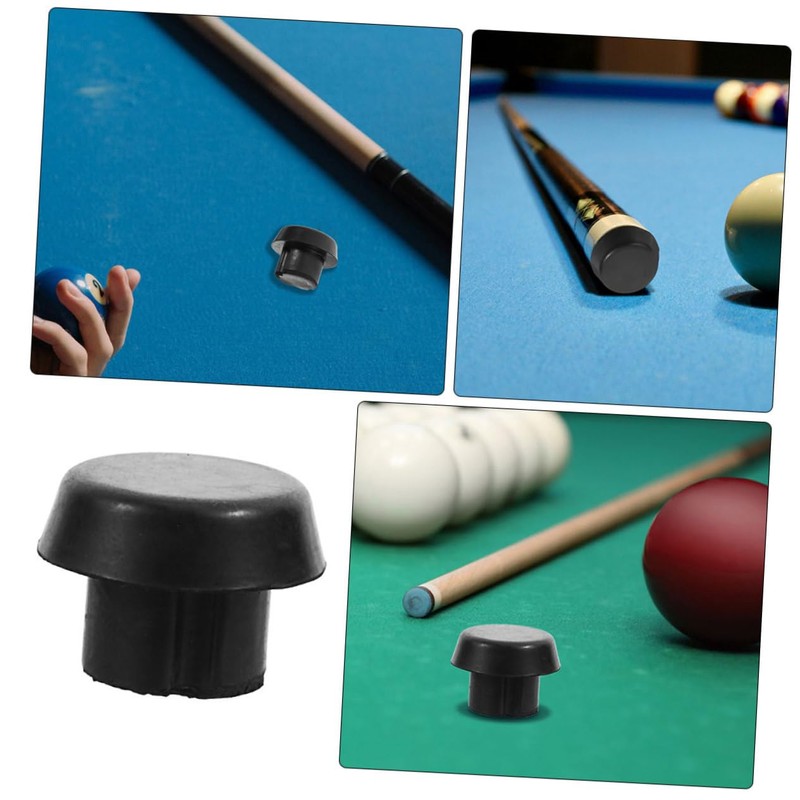 SUPVOX 6pcs Snooker Cue End Repair Parts Pool Cue Extension