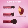 Real Techniques Blend Jet Set Juego de brochas y esponjas