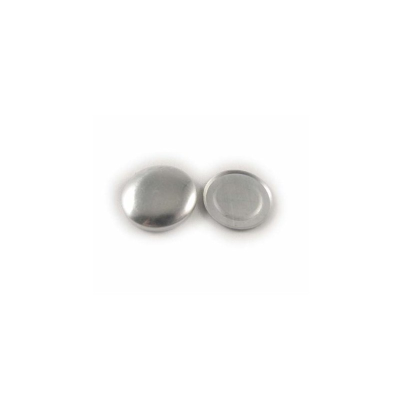 Cover Buttons - 7/8" (Size 36) - Flat Backs -