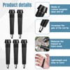 5 Pack Trekking Pole Carbide Tips Universal Hiking Rod End