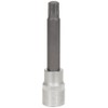 KS Tools 911.1352 1/2" Bit socket spline (XZN), M8, 110