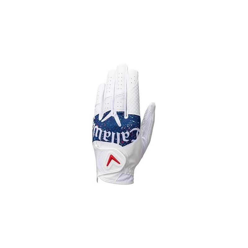 Callaway Gloves GRAPHIC LH WHT/BLU 25 25 (25 cm Left