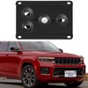 Steel Front License Plate Mount – No-Drill License Plate Bracket