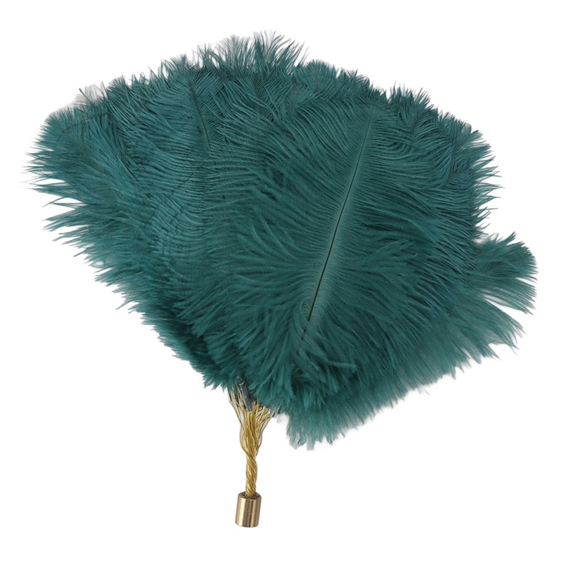 Ostrich Feather Table Lamp Rechargeable Modern Romantic Decoration Lamp Bedroom