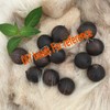 10-Pack 15x1.2cm African Blackwood Ebony Dowel Pins Wood Lumber Turning