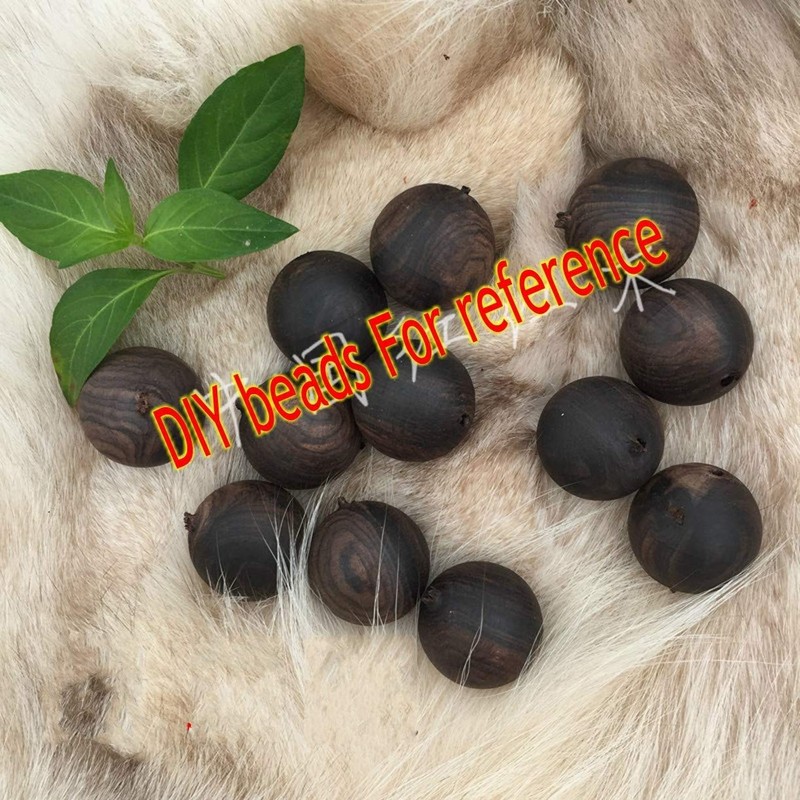 10-Pack 15x1.2cm African Blackwood Ebony Dowel Pins Wood Lumber Turning
