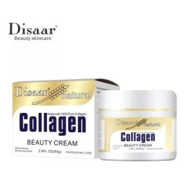 Crema Facial Disaar Natural Con Colágeno Antiarrugas Sin Parabenos