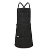 LeaSeek Leather Welding Apron,Heat & Flame-Resistant Heavy Duty Work Apron with 6 Pockets,Woodworking Shop Apron