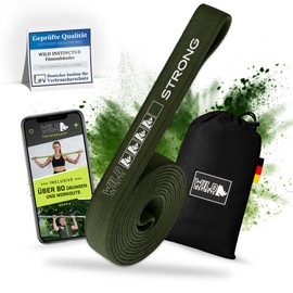 Wild Instincts® Fitness Band Made of Fabric Strong/Resistance Bands Long/Gymnastics Band Fabric/Fitness Bands Long/Training Bands/Long Resistance Bands/Sports Bands Fitness