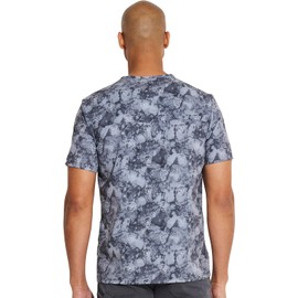 Dickies EDS Men Scrubs Top V-Neck Print Plus Size DK866, 5XL, Spooky Shadows