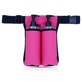 Funda de aceite de masaje, ajustable y duradera, suministros de terapeuta de masaje elegantes (2B-Fucsia)