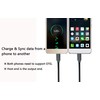 CERRXIAN USB Micro Male to Micro Male OTG Adapter Cable