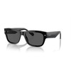 Vogue Eyewear Man Sunglasses Black Frame, Dark Grey Lenses, 55MM