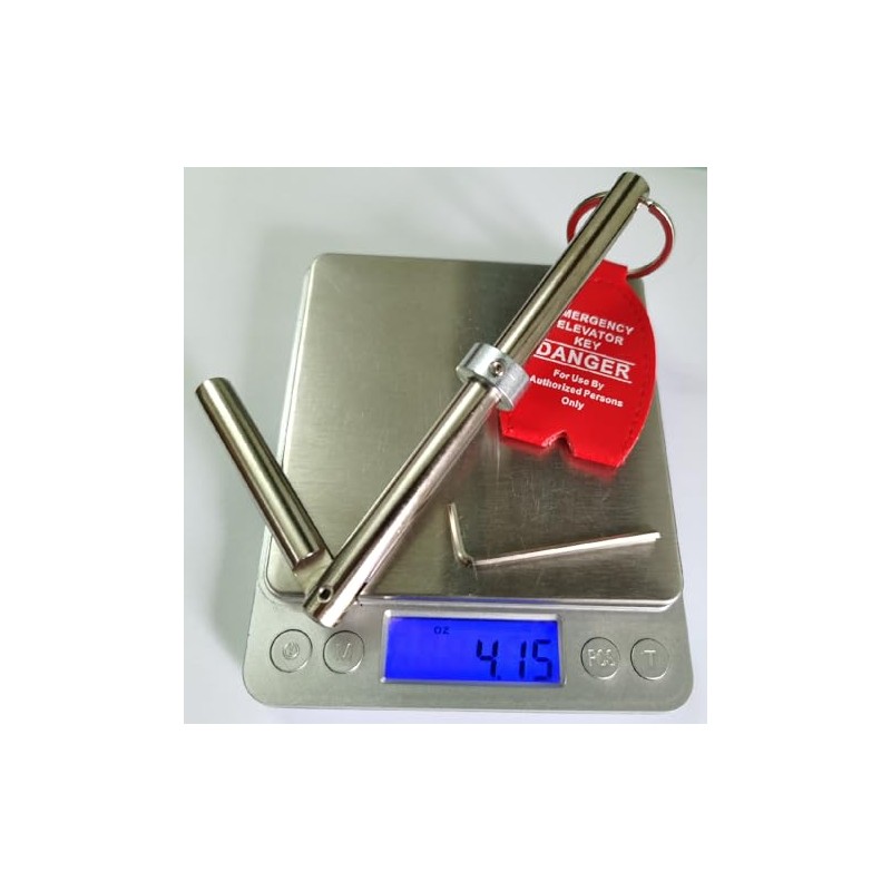 Emergency Key Solid Steel Elevator Door Key for Door Elevator
