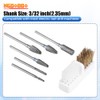 Mgoodoo 6PCS Nail Drill Bits, 3/32'' Efile Nail Drill Bits,