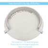 Elderly Aid Tableware Sets- Food Guard for Plates & Spoon