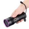 ALONEFIRE SV117 365nm UV Flashlight 70W Powerful Blacklight Digital Display