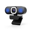 Nuroum V32AFL 4K WEB Camera with LED Ring Light Webcam