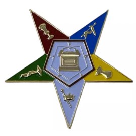 Order of Eastern Star Car Emblem