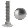 Faston Flat Round-Head Screws, Stainless Steel A2 V2A (10 Pieces),