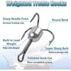 8pcs Snagging Hooks Snagging Weighted Treble Hooks Strong Large Fishing