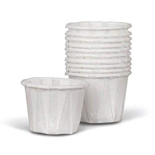 Medline Disposable Paper Souffle Cup, 1 oz (Pack of 5000)